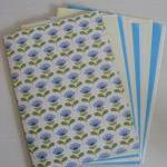 A5 Handmade Notebook Blue a..
